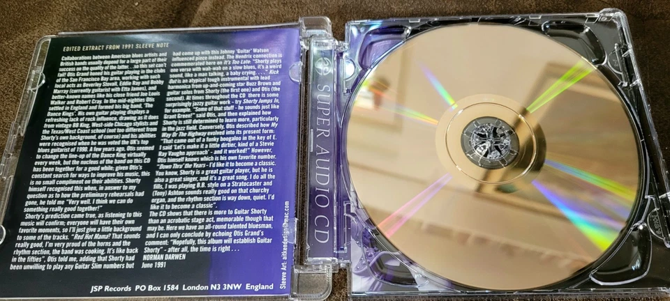 JÄGER & SAMMLER AKTION CDs ab € 10 GUITAR SHORTY - MY WAY OR THE HIGHWAY SACD - Bild 3 von 4