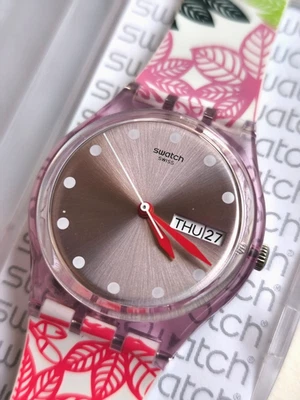 SWATCH+GENT+GP702 SUMMER LEAVES+NEU/NEW - Bild 1 von 2
