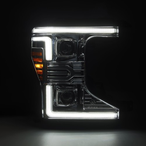 For 20-22 Ford Super Duty LUXX-Series Projector LED Headlights Chrome - Picture 2 of 10