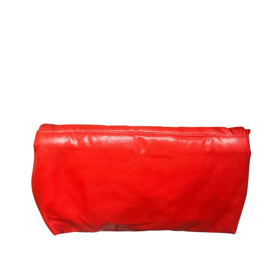 LePrive Hot Sexy Red Vintage Clutch Holiday Fair - Image 3 of 4