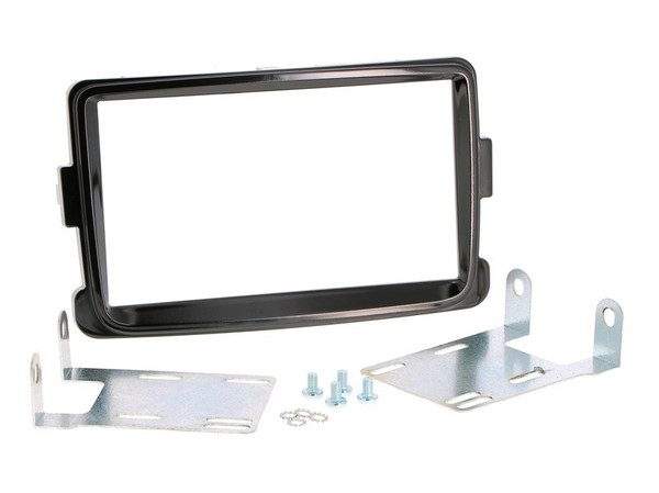Autoradioblende Doppel-Din Einbaurahmen GläNzend FüR Nissan NV300 J4-image