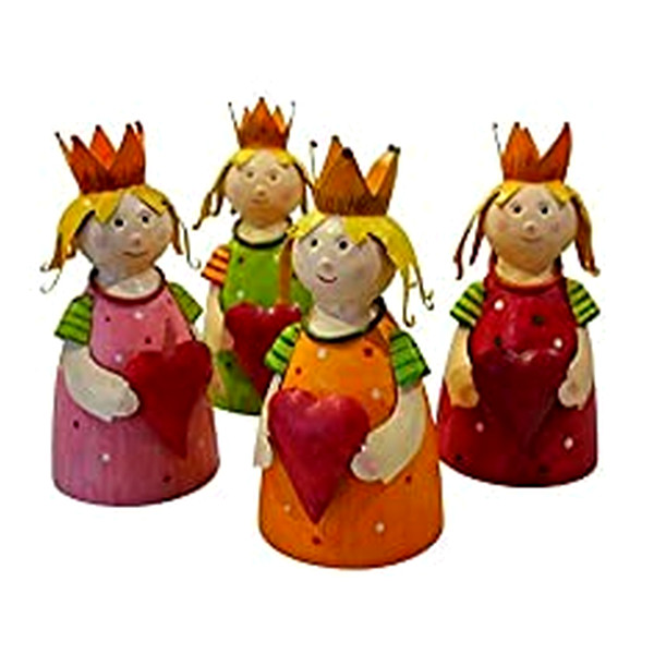 Zaunhocker Im Sparset - 25,7 X 23,2 X 22,5 Cm - Metall - 4Er Set-image