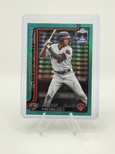 2025 Topps Pro Debut Kelvin Hidalgo Chrome Aqua Refractor /75 #PDC-46