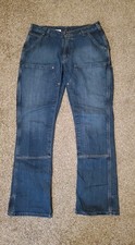Carhartt Double Knee Denim Carpenter Pants Womens 14 X 34