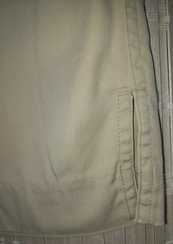VGC Mossimo Stretch Women's size 10 Khaki Above the Knee Chino Skirt 67% Cotton - Picture 8 of 14