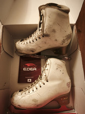 Pattini da ghiaccio Edea Overture 235 C color Avorio completi di lame