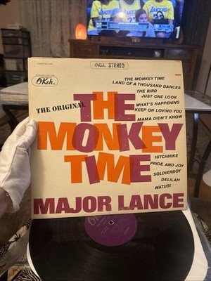 MAJOR LANCE - The Monkey Time (1963 Okeh) - 12'' Vinyl Record LP - VG+