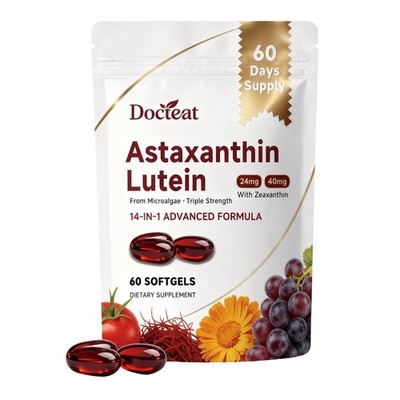 14-in-1 ASTAXANTHIN 24mg & Lutein 40mg Zeaxanthin with Dietary Supplements