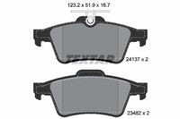 Bremsbelagsatz Scheibenbremse Textar 2413701 FüR Opel Ford Vectra Mazda Renault