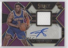 2022-23 Panini Select Rookie Jersey Purple Prizm 97/99 Trevor Keels Auto n0c