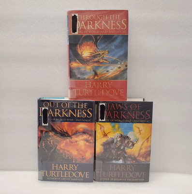 Harry Turtledove set Jaw Of Darkness Out Of The Darkness Through The Darkness