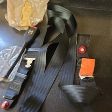 Genuine NOS Land Rover Series MTC1615 Britax Static Seat Belt Kit LH Military