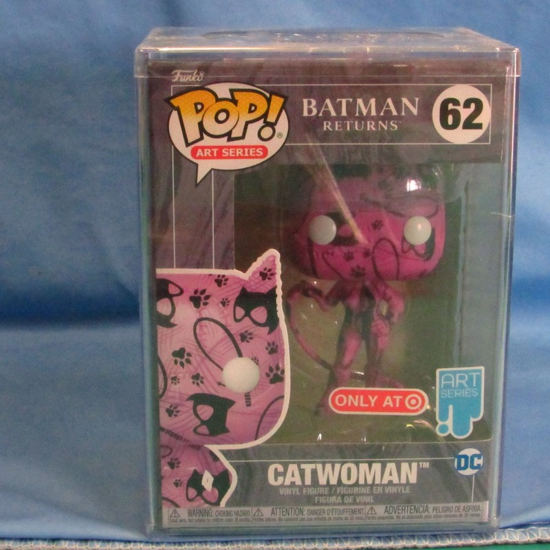 Funko Pop Catwoman #62 Art Series Target Exclusive DC Universe Protector Figure