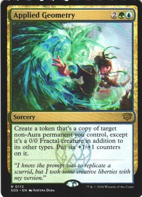 Applied Geometry 172 R Secrets of Strixhaven MTG NM/M