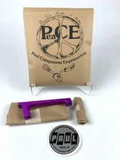Paul Component Engineering Post Mount +20 Disc Brake Adapter Purple Ano USA