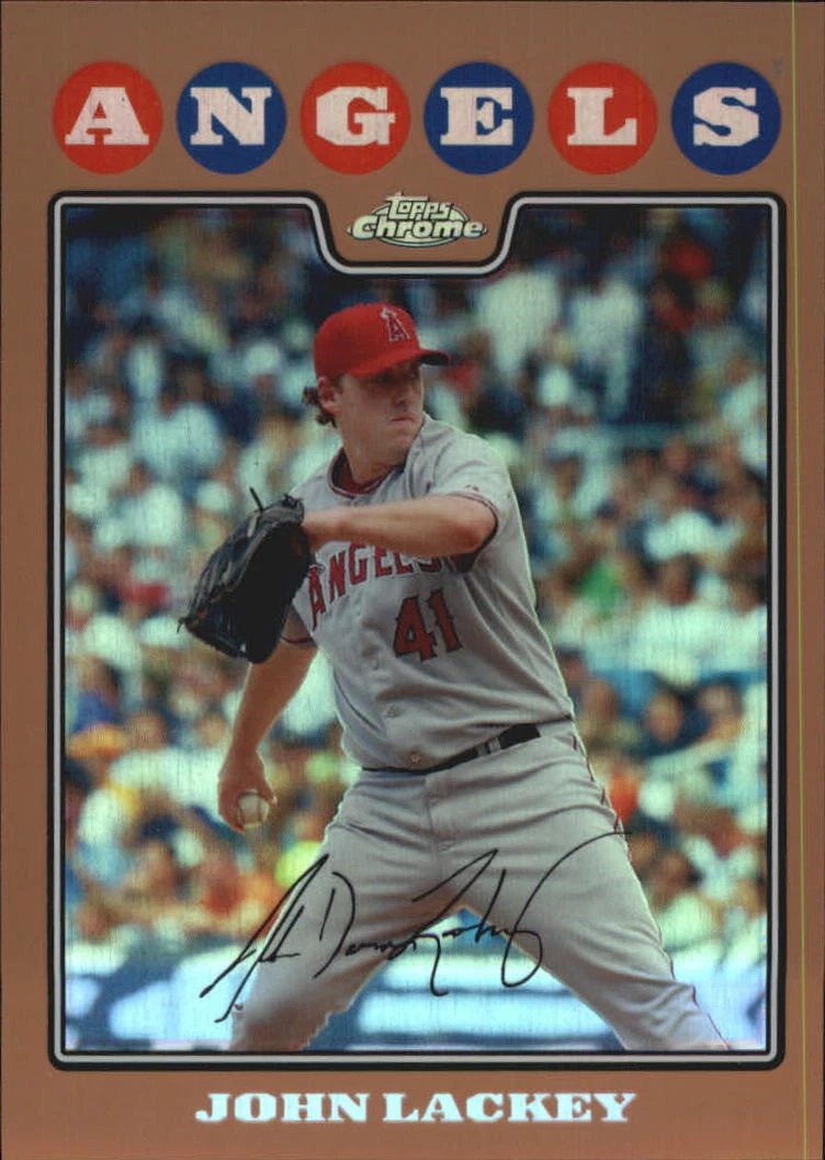 John Lackey trading card