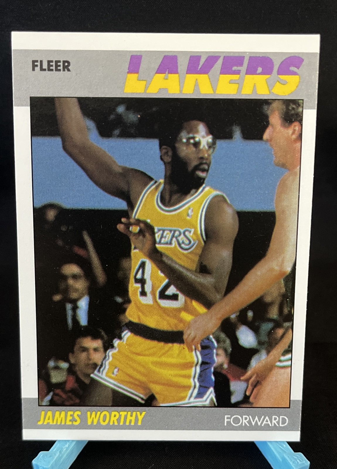 1987-88 Fleer - James Worthy #130