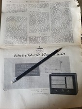 1937 Siemens 5/4 Superhet rm234 Radio Advert German