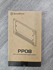 Silverstone PP08B SFX to ATX Power Supply Adapter/Converter Case Panel