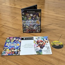 Mario Party 4 For Nintendo GameCube Complete Game Disc Manual Inserts TESTED