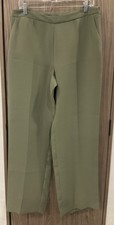 Evan Picone Womens Size ZIP Green Dress Pants Size 12 See Measurements In Photos