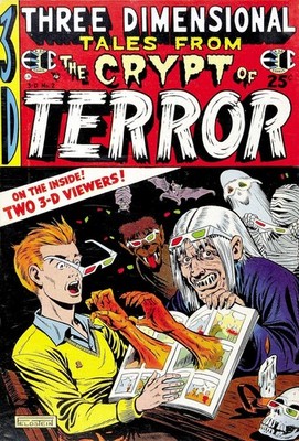 Three Dimensional Tales From The Crypt #2 (with 3D glasses) Photocopy Comic Book