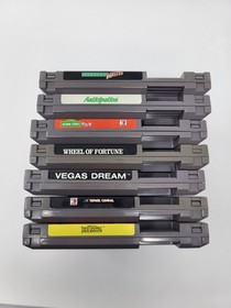 Anticipation, Remote Control, Trickshooting, Treasure Master, Vegas Dream NES 
