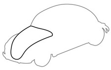 Bonnet & Engine Lid Seal Per Metre VW Beetle 113823731BX Good Quality