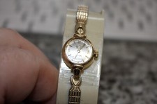 Vintage Omega Ladymatic 14K Yellow Gold Automatic Ladies Watch Working 4