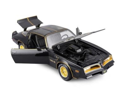 Mini Car Maisto 1/18 Pontiac Firebird Trans Am 1978 Black Gold