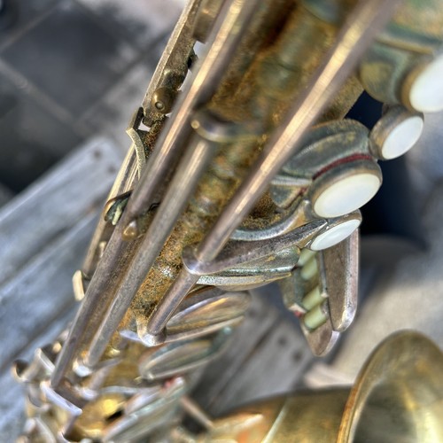 Vintage Amaiti Tone King Toneking Czechoslovakia Alto Saxophone - Picture 8 of 12