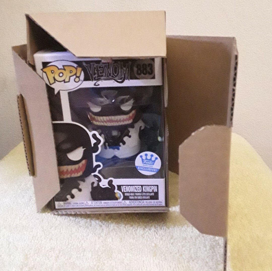 Pop Marvel" Venomized Kingpin"( Amazing Spider-man Comics)883 Exclusive