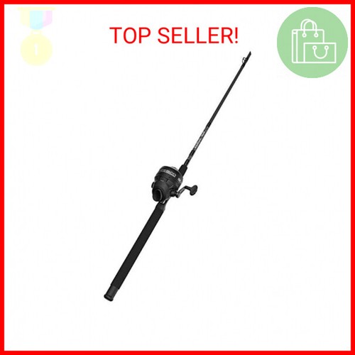 Zebco 808 Spincast Reel and Fishing Rod Combo, 7Foot Durable ZGlass
