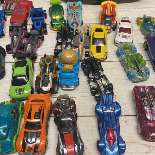 HOT WHEELS AND 2000s-2010s ASSORTMENT OF DIECAST CARS W/ROLLING CASE Lot Of 49 - Picture 3 of 6