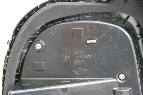 GENUINE OEM MINI F55 F56 F57 LCI UNION JACK REAR TAIL LIGHT LED RIGHT SIDE USA - Picture 5 of 6