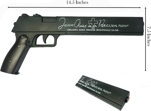 Brazos de espuma Hellsing Alucard 454 Casull Jackal réplica de utilería automática para juegos de rol - Imagen 12 de 13