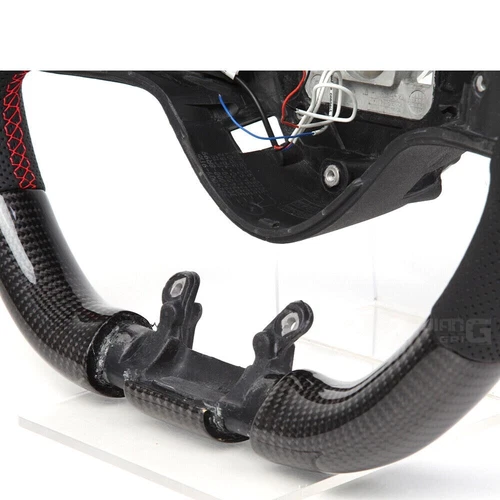  For Mercedes Benz AMG G63 C E S GLE 2018-2020 Carbon Fiber LED Steering Wheel - Picture 4 of 8