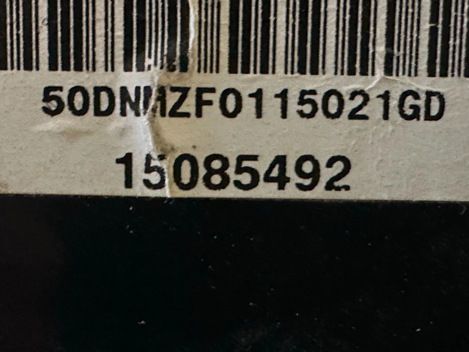 Cuadro de instrumentos velocímetro panel de instrumentos 02 Chevy Trailblazer EXT 158.412 millas Foto 3 de 3