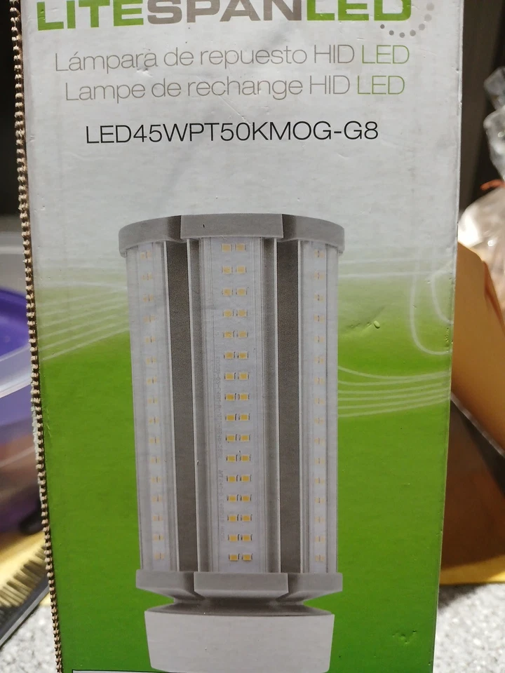 Eiko LED45WPT50KMOG-G8 45 Watt LED EX39Replacement 65k Lumens Lamp NEW IN BOX - Image 2 of 4