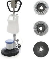 Industrial Floor Polisher Machine with (1 Tank + 2 Brushes +1 Pad Holder)