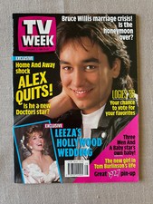 Vintage television - "Australian TV Week" Jan 1989 Leeza Gibbons 1927 pinup