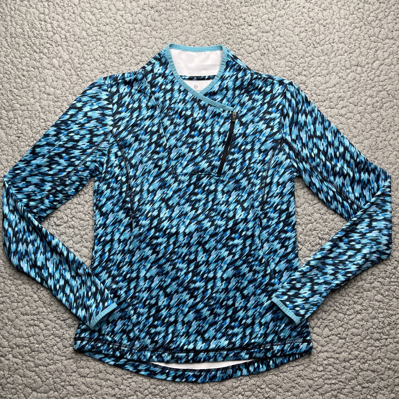 T by Talbots Performance Pullover Womens Small Bl… - image 1