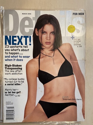 Details Magazine March 2000 - Mike Mills, Craig Kanarick Liberty Swimsuit - Imagen 2 de 8