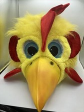 Rare Hyde and Eek Adult Chicken Rooster Head Costume Accessory - One Size 2018