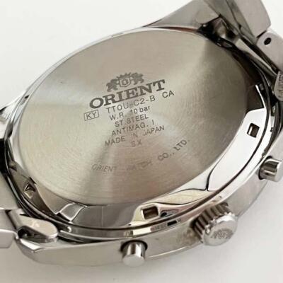 Orient chronograph date watch men