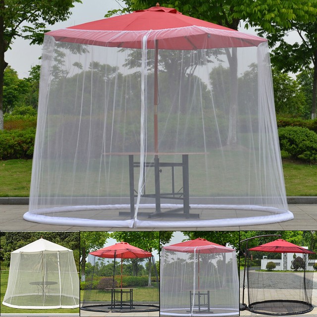 Yescom 9 X9 Red Edge Mosquito Netting Screen Mesh Net For Outdoor Patio Offset For Sale Online Ebay
