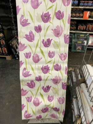 edle Dekotapete FD31177 Tulpe lila 