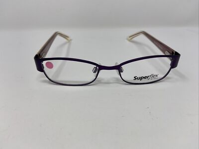 Superflex kids Eyeglasses Frames SFK-136 3 45-15-120 Purple Full Rim CG44