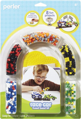 Perler Beads 2000 Bead Race Car Kit #80-55981