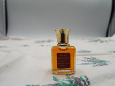 MISS de RAUCH PARIS Pure Parfume  Vintage Full Miniature Rare